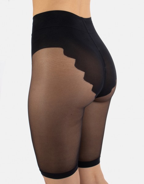 Cette - Transparente Anti-Scheuer-Shorts mit elegantem Höschenteil in Tanga-Optik